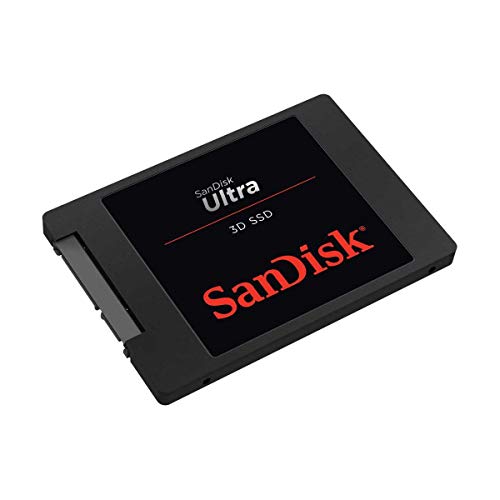 SanDisk Ultra 3D SSD 1TB up to 560MB/s Read / up to 530MB/s Write, Black