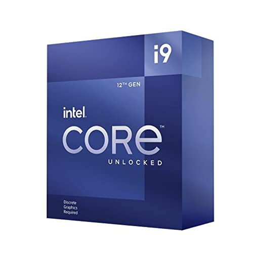 Intel Core i9-12900K 12. Generation Desktop Prozessor (Basistakt: 3.2GHz Turboboost: 5.2GHz, 6 Kerne, LGA1700, RAM DDR4 und DDR5 bis zu 128GB) BX8071512900K