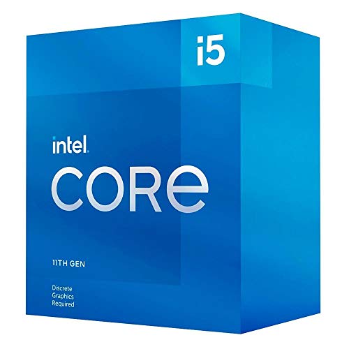 Intel Core i5-11400F 11. Generation Desktop Prozessor (Basistakt: 2.6GHz Tuboboost: 4.4GHz, 6 Kerne, LGA1200) BX8070811400F