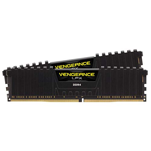 Corsair Vengeance LPX 32GB (2x16GB) DDR4 3200MHz C16 XMP 2,0 High Performance Desktop Arbeitsspeicher Kit, Schwarz