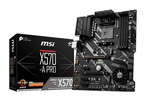 MSI X570-A PRO AMD AM4 DDR4 m.2 USB 3.2 Gen 2 HDMI ATX Motherboard