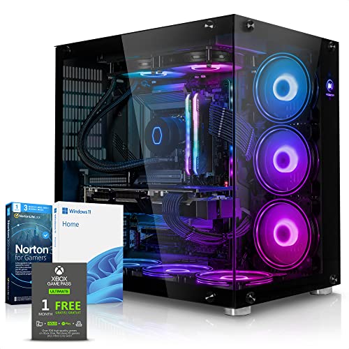 Megaport High End Gaming PC AMD Ryzen 9 5900X 12 x 4.80GHz Turbo • Windows 11 • Nvidia GeForce RTX3080Ti - FREE RTX3090 UPGRADE • 32GB 3200 MHz DDR4 • 2TB M.2 SSD • Wasserkühlung •WLAN• gamer computer