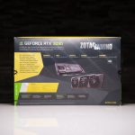 Zotac RTX 3090 Holo AMP Extreme Box Rückseite
