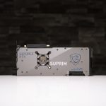 MSI RTX 3080 Suprim X 12G Backplate