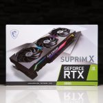 MSI RTX 3080 Suprim X 12G Box