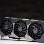 MSI RTX 3080 Suprim X 12G Lüfter schräg