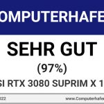 MSI RTX 3080 Suprim X 12G Testnote